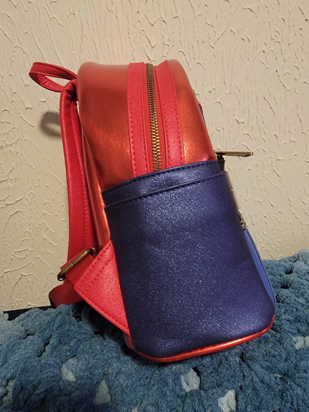 Loungefly × Infinity Saga Marvel Metallic Doctor Strange Cosplay Mini Backpack